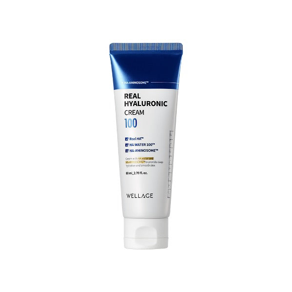 [WELLAGE] Real Hyaluronic Blue Cream 100. 80ml