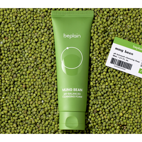 [Beplain] Mung Bean pH-Balanced Cleansing Foam 80mL