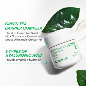 [innisfree] Green Tea Seed Hyaluronic Cream 50ml