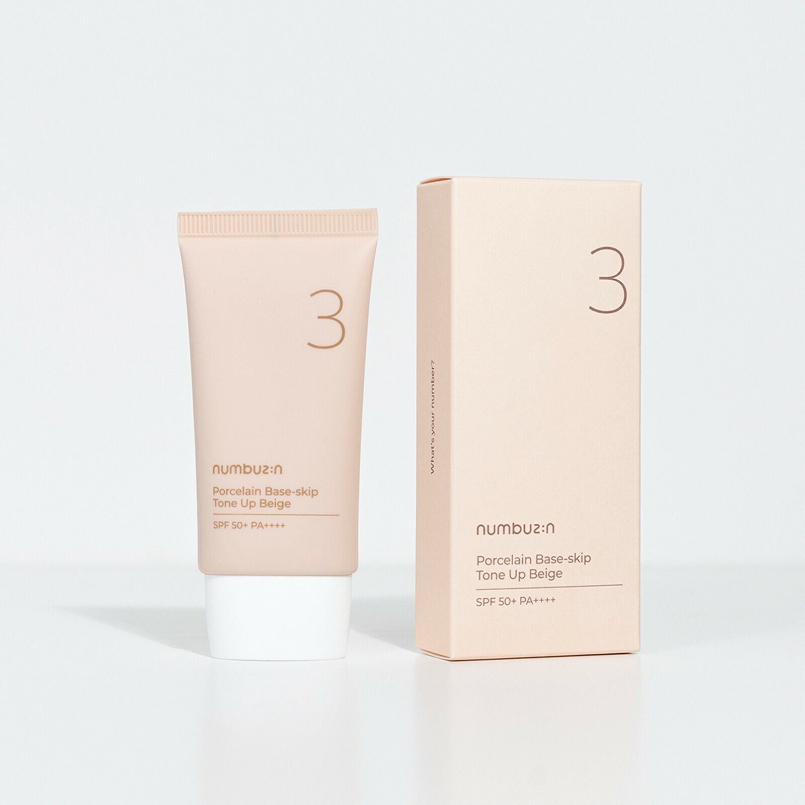 [numbuzin] No. 3 Porcelain Base-Skip Tone Up Beige 35ml